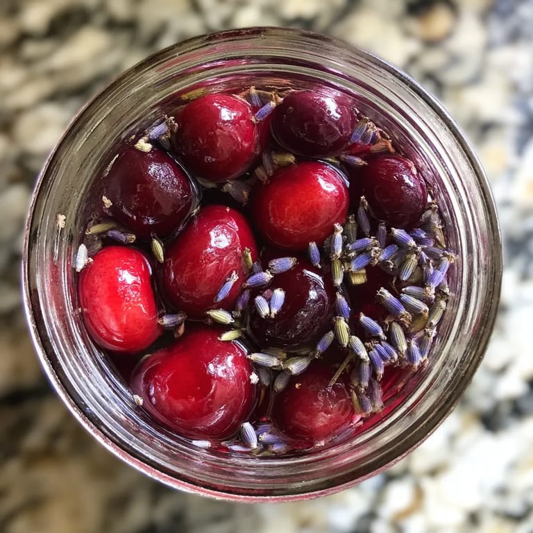 W jarsie złożonym z czerwonych jabłek i lukieru waniliowego, wanilia rozpuści się w cieście, tworząc wyjątkową smakowitą kombinację.
