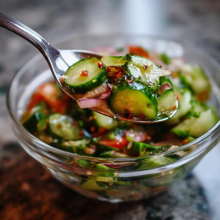 W kieliszku z cukinią, cukinię, pomidorami i papryką.