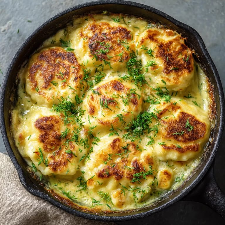 W kazaniu można zobaczyć kawałki pieczonej ciepła, które są podobne do kłuski śląskiej.