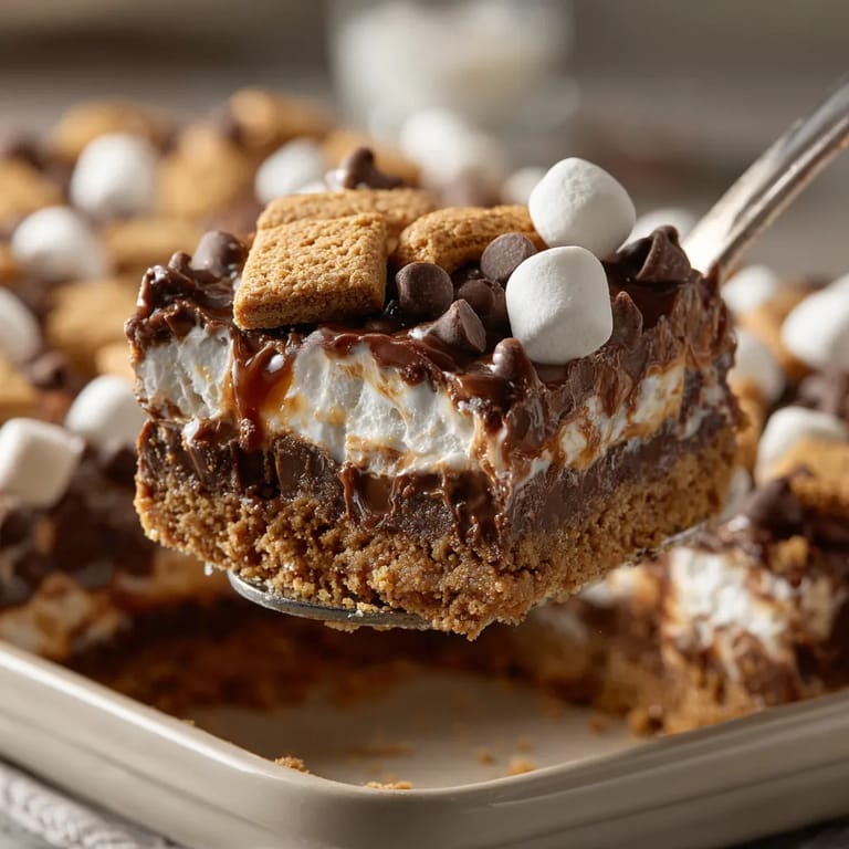No-Bake S'mores Bars