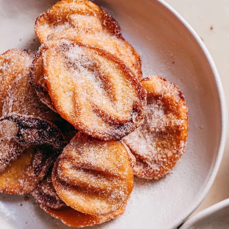 Close-up of crispy, pan-fried Express Kutab Bites, showcasing the sweet cheese filling.
