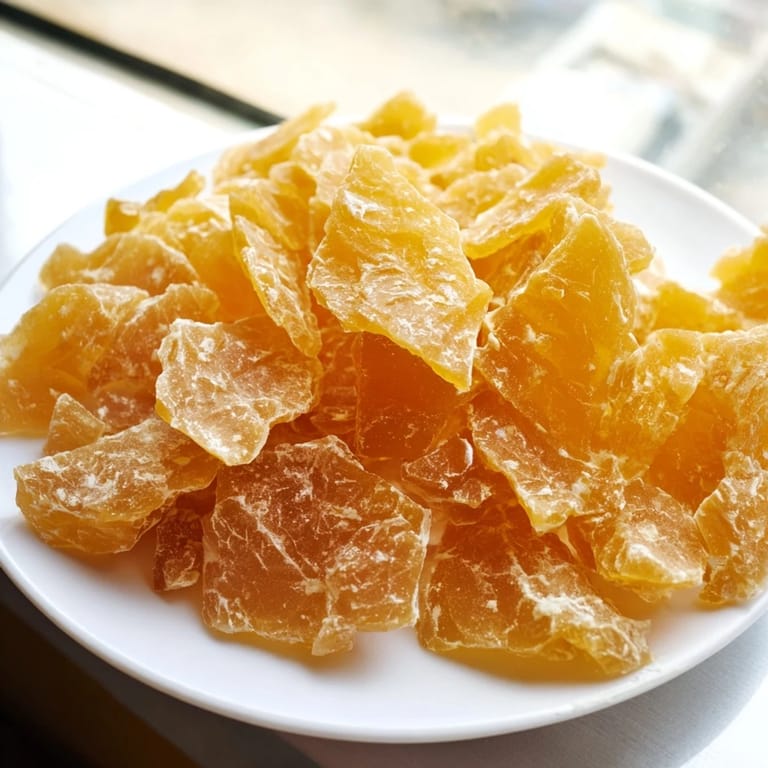 Homemade Polish honey candy, a taste of Poland's sweetness, perfect for gift giving or sharing.