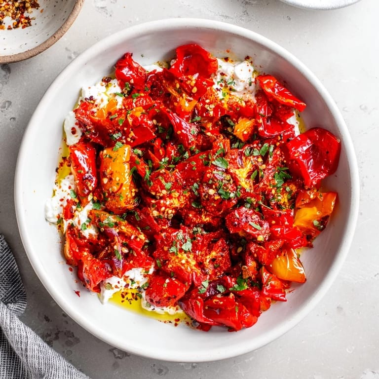 Creamy Volcanic Lava Spicy Dip, a vegetarian appetizer, showcasing fresh cilantro garnish.