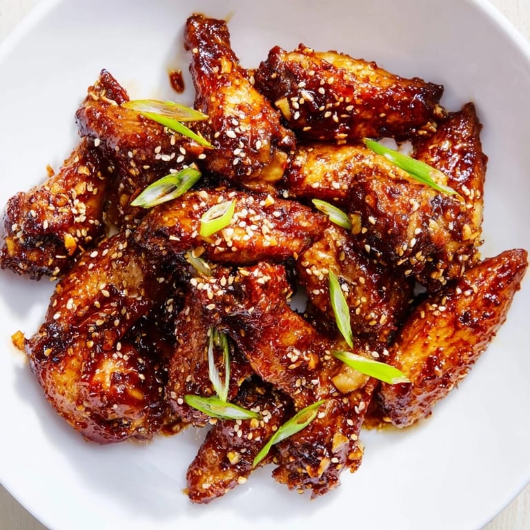 Easy Coca Cola Chicken Wings piled high, sticky glaze dripping over crispy edges, served alongside steamed rice for a complete meal.
