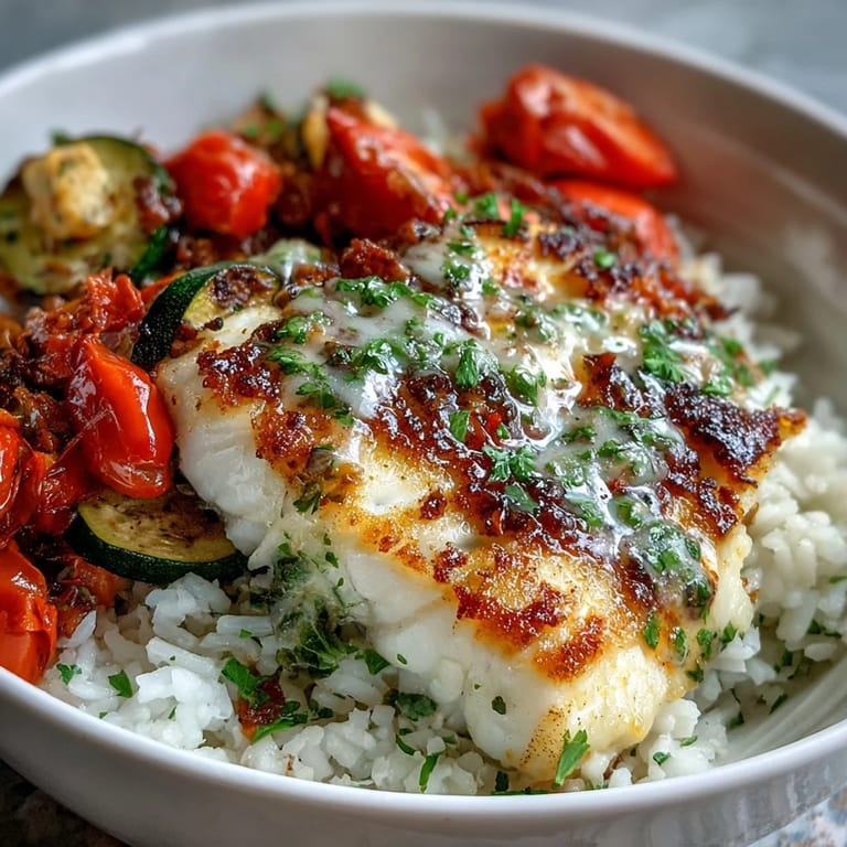 Gorący, parujący miseczki rybne z chrupiącymi warzywami i cytrynowym sosem.