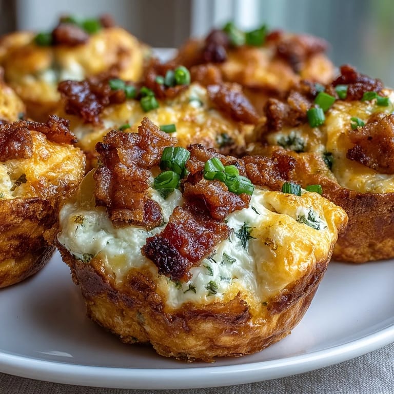 Domowe Ranch & Cheddar Egg Muffin Cups idealne na meal prep do lunchboxa.