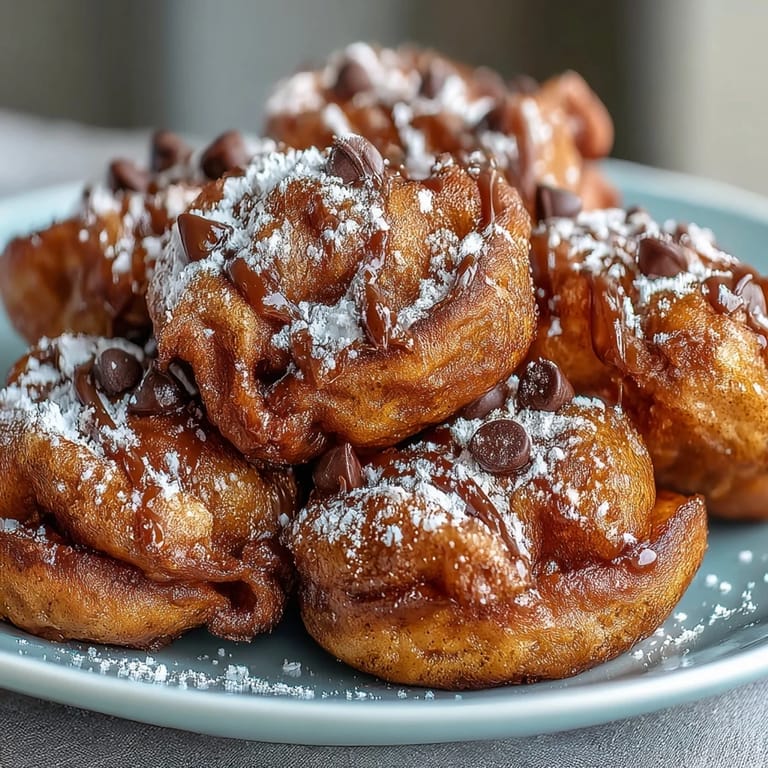 Delikatne, pieczone kęsy dyniowych ciasteczek, oprószone cukrem pudrem, przywołujące ciepło jesiennego dnia.