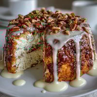 1. Spiced carrot cake truffles with a smooth cream cheese coating, rolled in chopped walnuts for crunch and festive appeal.