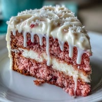 Bridal Shower Rosé Velvet Cake with Gold Drip on elegant white cake stand with soft pink roses.  