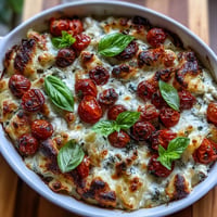 Baked Boursin Pasta: creamy, garlicky cheese melts into roasted cherry tomatoes.